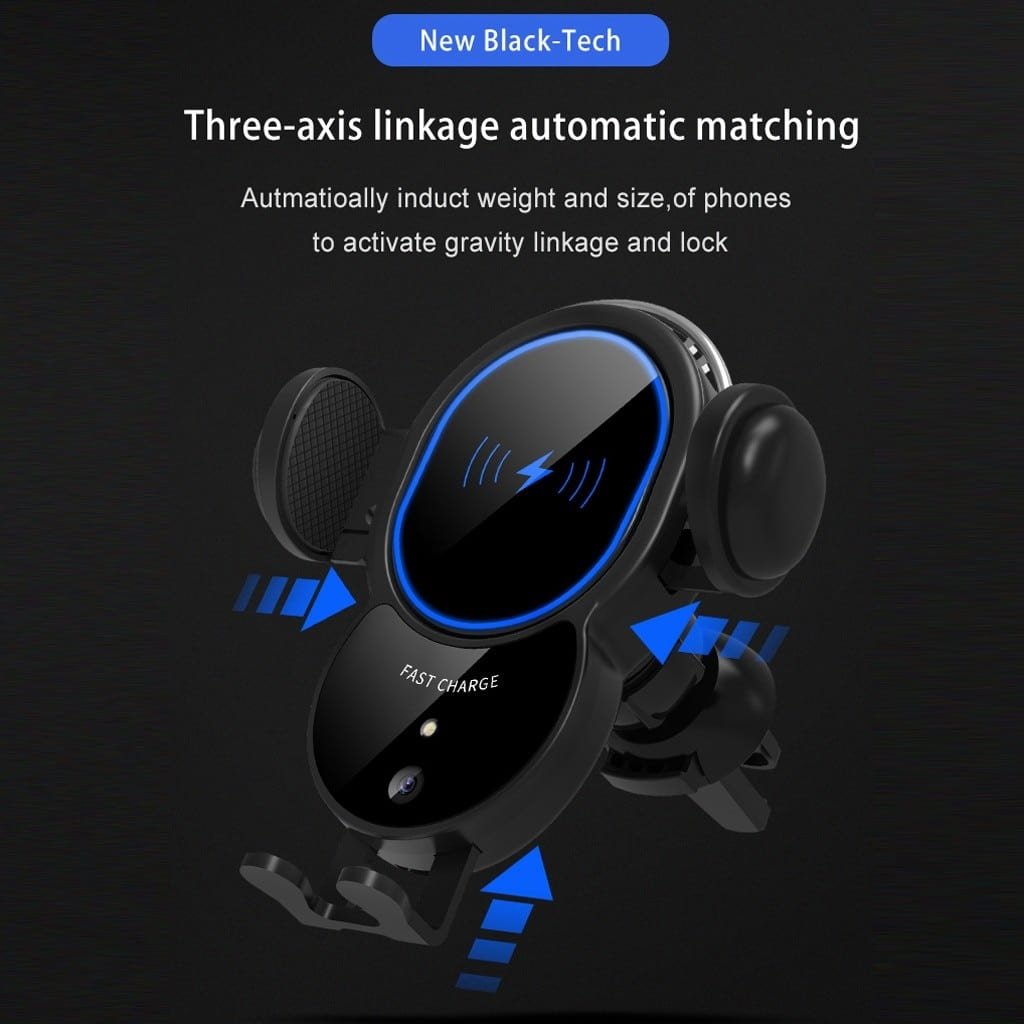 10W Wireless Automatic Clamping Mount Fast Charger For Your Car